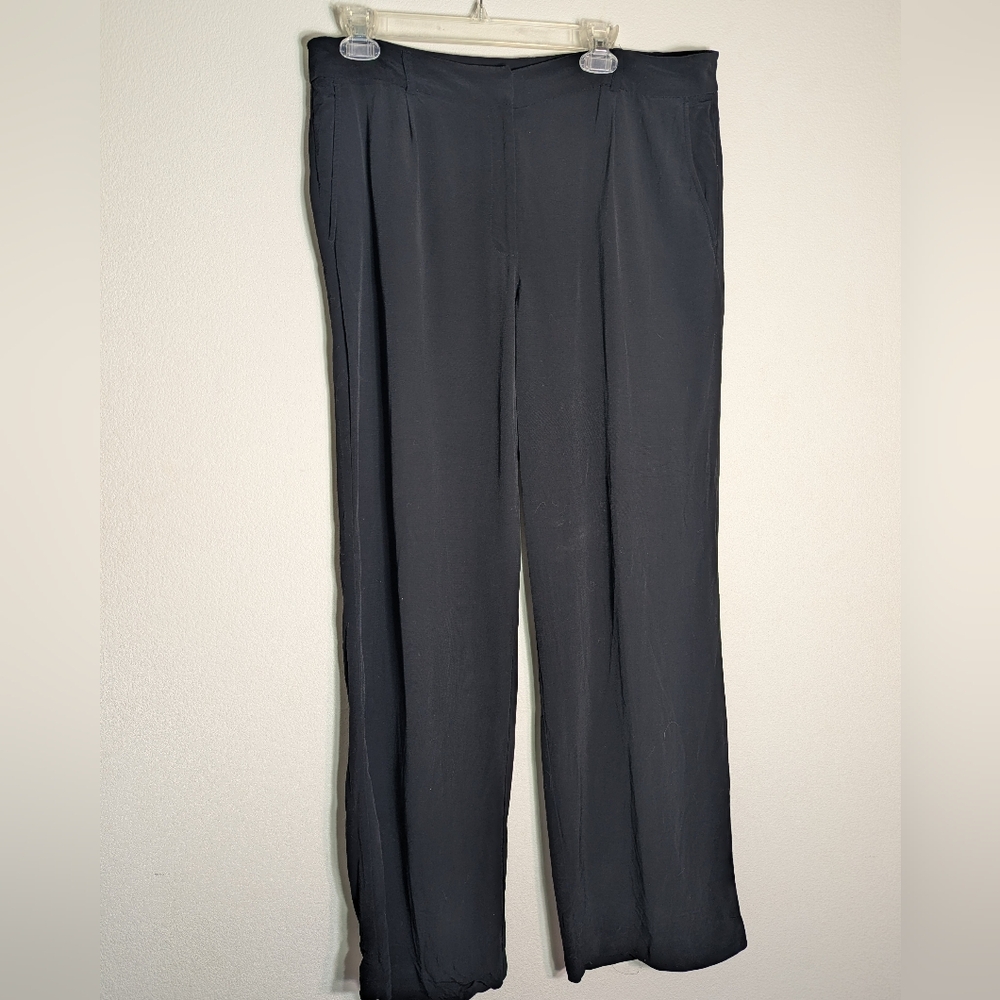 Eileen Fisher Womens Pants Trousers Lyocell Tencel Viscose Career‎ Plus Size 14